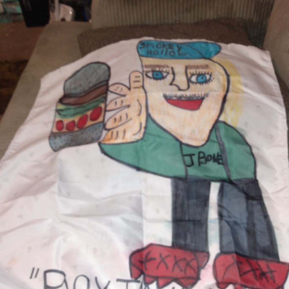 Colorful Cartoon Character Blanket